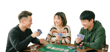 WePoker 手机端朋友局入口界面